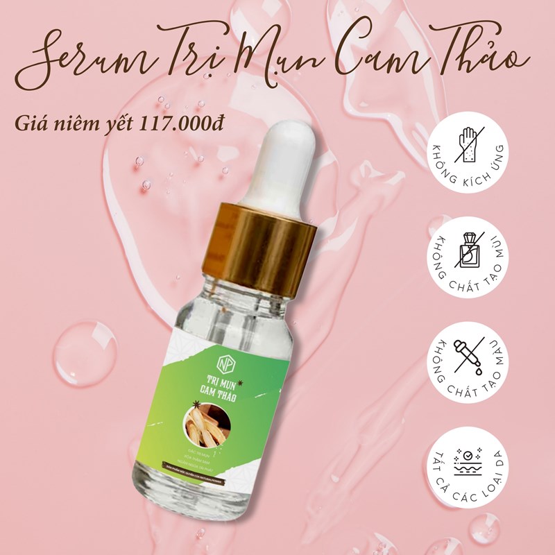 serum diệt và trị mụn